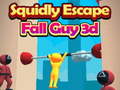 لعبة هروب الحبار: Fall Guy 3D على الانترنت