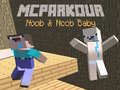 لعبة MCParkour نووب وبيب نووب على الانترنت