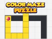 لعبة Puzzle المتاهة الملونة على الانترنت