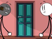 لعبة ﺓﺮﻳﺰﺠﻟﺍﻭ stickman ﺏﺍﻮﺑﺃ على الانترنت