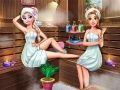 لعبة ساونا ملكة الثلج الحياة الحقيقية على الانترنت