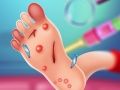 لعبة طبيب القدم على الانترنت