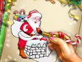 لعبة تلوين عيد الميلاد للبابا نويل على الانترنت
