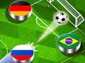 لعبة كأس كرة القدم كرة القدم الإصبع على الانترنت