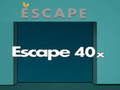 لعبة الهروب 40x على الانترنت