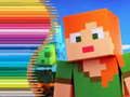 لعبة كتاب تلوين لماين كرافت على الانترنت