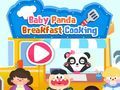 لعبة طبخ إفطار Baby Panda على الانترنت