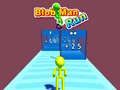 لعبة الجري مع الرجل Blob على الانترنت