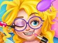 لعبة صالون مكياج الفتاة nerd على الانترنت