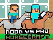 لعبة نووب ضد برو هورس كرافت على الانترنت
