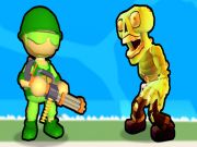 لعبة Stickman Zombie ﺮﻴﻣﺪﺗ على الانترنت