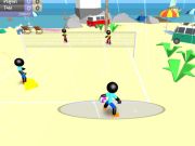 لعبة Stickman ﺓﺮﺋﺎﻄﻟﺍ ﺓﺮﻜﻟﺍ ﺊﻃﺎﺸﻟﺍ على الانترنت