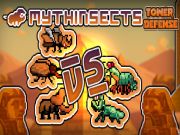لعبة Mythinsects ﻉﺎﻓﺪﻟﺍ ﺝﺮﺑ على الانترنت