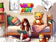 لعبة Word Art: Color Book Puzzle على الانترنت