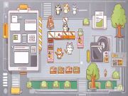 لعبة Cat Mini ﻢﻌﻄﻣ على الانترنت