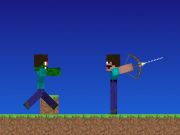 لعبة Noob vs pro ﺓﺎﻣﺮﻟﺍ ﻦﻜﻟ minecraft على الانترنت