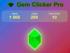 لعبة GEM Clicker Pro على الانترنت
