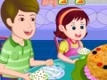 لعبة خبز كعكة التفاح على الانترنت