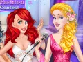 لعبة مسابقة أزياء الأميرات على الانترنت