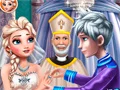 لعبة احتفال الزفاف المجمد على الانترنت