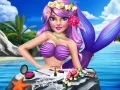 لعبة أسلوب مكياج الأميرة الحورية على الانترنت
