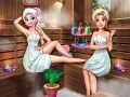 لعبة ساونا ملكة الثلج الحياة الحقيقية على الانترنت