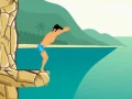 لعبة الغوص من الجرف على الانترنت