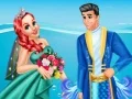لعبة زفاف أرييل وإريك على الانترنت