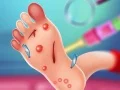 لعبة طبيب القدم على الانترنت