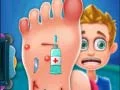 لعبة العناية بالقدمين على الانترنت