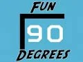 لعبة مرح 90 درجة على الانترنت