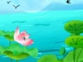 لعبة منزلق زهور اللوتس على الانترنت
