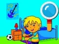 لعبة غرفة الأطفال اكتشف الاختلافات على الانترنت