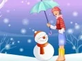 لعبة زلاجة رومانسية عيد الميلاد على الانترنت