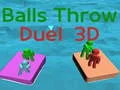 لعبة مباراة رمي الكرات 3D على الانترنت