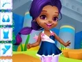 لعبة حورية البحر: تنكر دمية ورقية على الانترنت