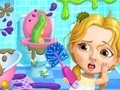 لعبة تنظيف فندق الطفل الحلو على الانترنت