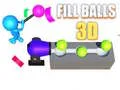 لعبة املأ الكرة 3D على الانترنت