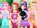 لعبة حفلة تجميل الحكايات الخيالية على الانترنت