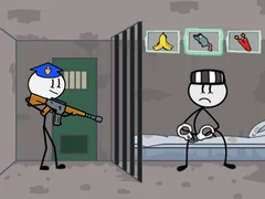لعبة قصة هروب الرجل العصا على الانترنت