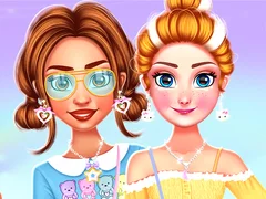 لعبة أفضل صديقة: أزياء كاواي جميلة على الانترنت لعبة أفضل صديقة: أزياء كاواي جميلة على الانترنت