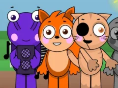 لعبة Sprunki Abgerny 2: ﺲﻛﻮﻠﻳﺩ على الانترنت