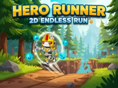 لعبة Hero Runner 2D ﻪﻟ ﺔﻳﺎﻬﻧ ﻻ﻿ ﻞﻴﻐﺸﺗ على الانترنت