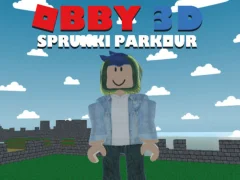 لعبة Obby 3D Sprunki Parkour على الانترنت