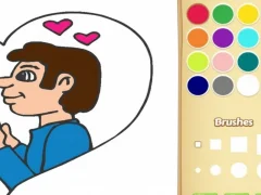 لعبة ﻝﺎﻔﻃﻸ﻿ﻟ ﺐﺤﻟﺍ ﻦﻳﻮﻠﺗ ﺏﺎﺘﻛ على الانترنت