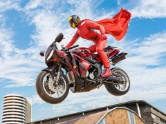 لعبة Super Hero Stunt 3D ﺔﻴﻘﻴﻘﺣ ﺔﻳﺭﺎﻧ ﺔﺟﺍﺭﺩ على الانترنت