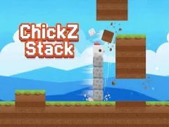 لعبة ChickZ Stack على الانترنت