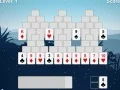 لعبة سوليتير 6 قمم على الانترنت