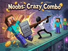 لعبة Noobs: Crazy Combo على الانترنت