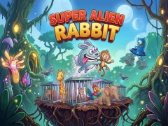 لعبة Super Alien Rabbit على الانترنت
